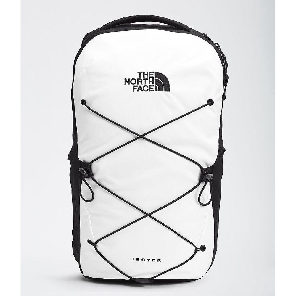 The North Face Jester Κορίτσια Σακιδιο Πλατησ - Ασπρα / Μαυρα (FMXN87125)